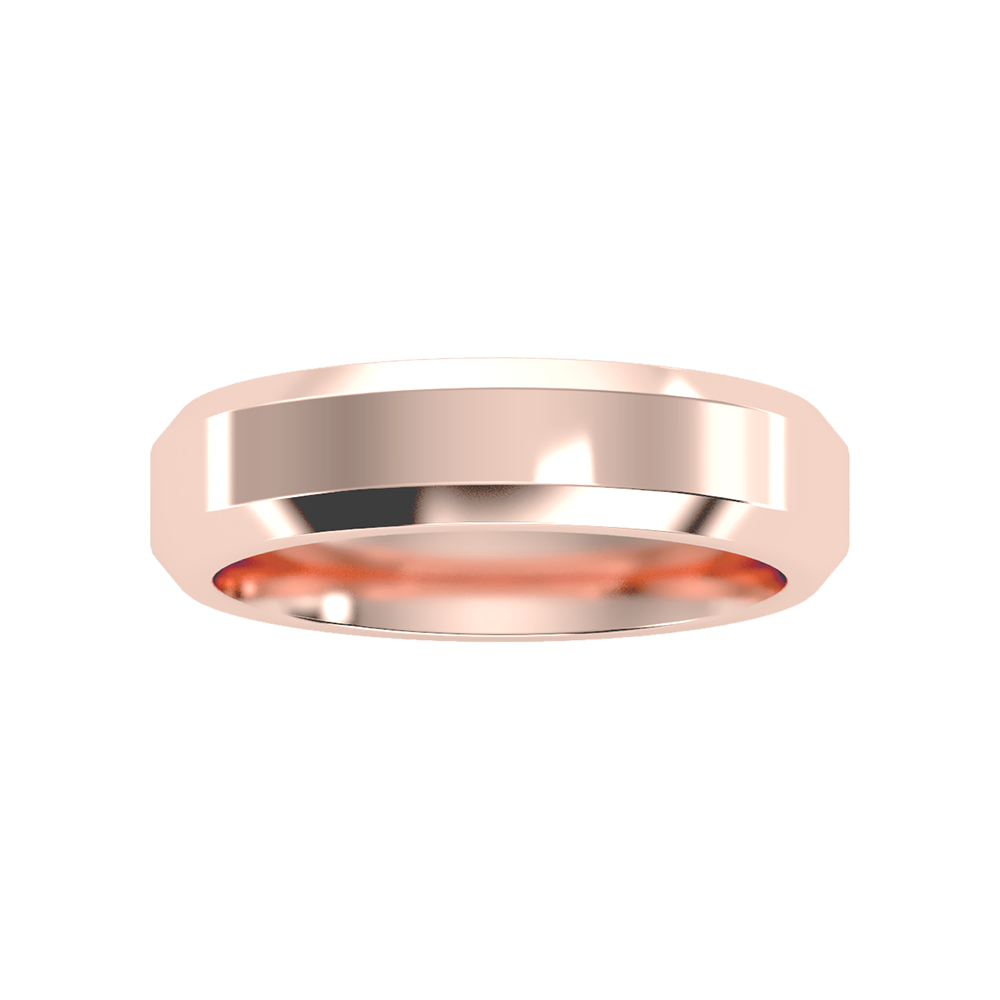 Perfect Men's Broad Band Ring - Six
