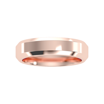 Perfect Men's Broad Band Ring - Six