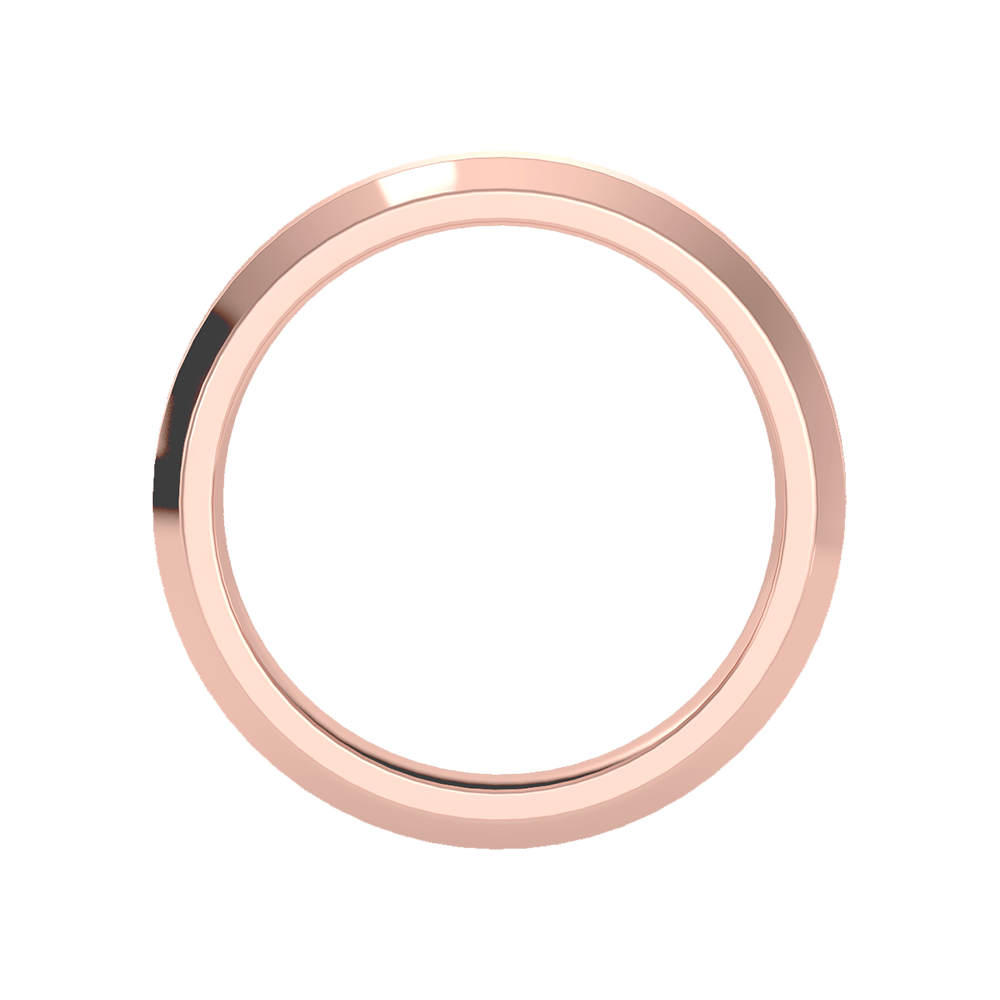Perfect Men's Broad Band Ring - Eight
