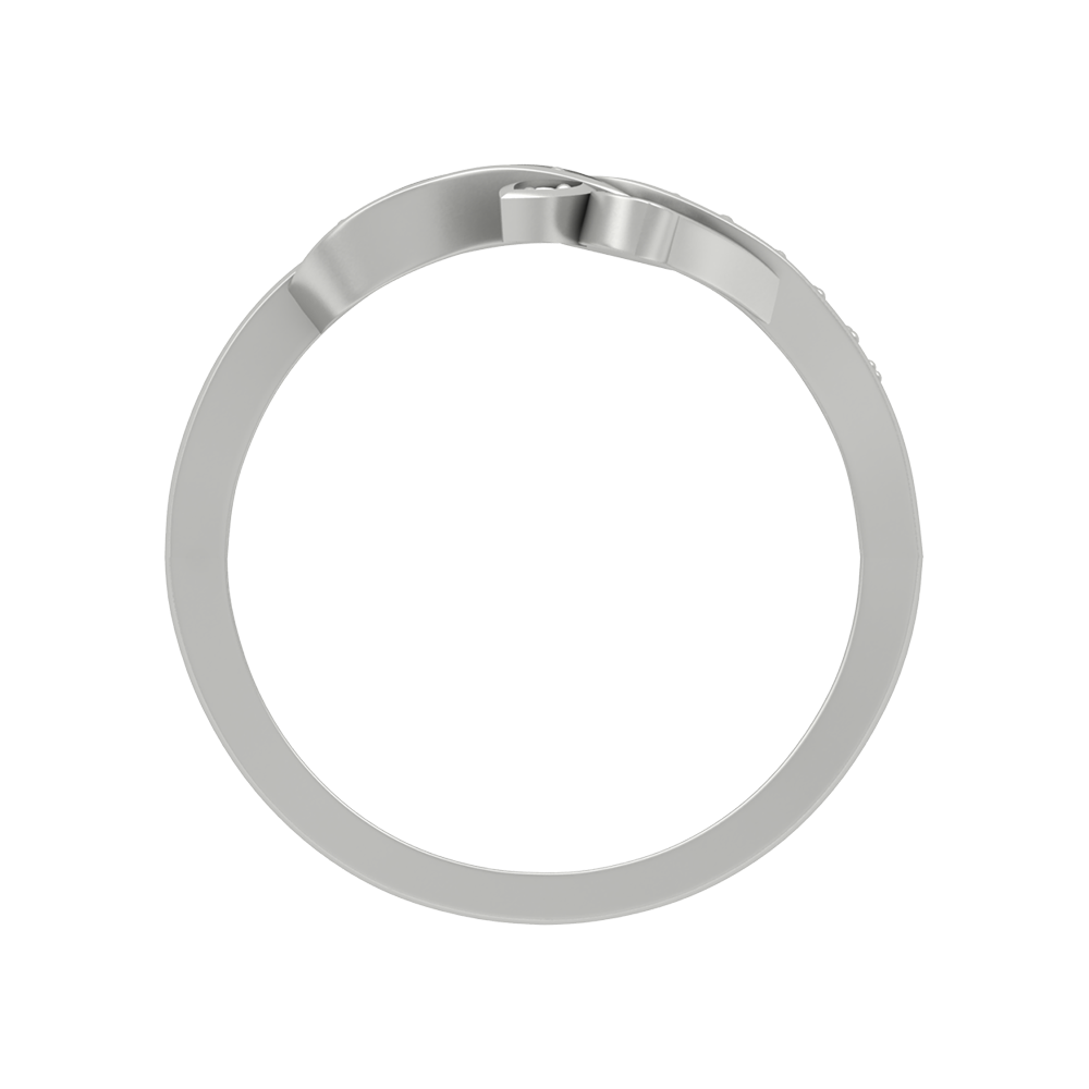 Petals & Ferns Diamond Ring - Three