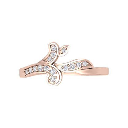 Petals & Ferns Diamond Ring - Six