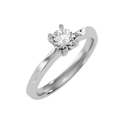 Petrichor Solitaire Ring - Five