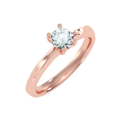 Petrichor Solitaire Ring - Nine