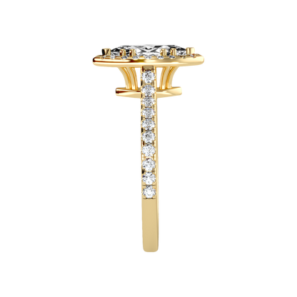 Phenomenal Marquise Shaped Diamond Ring - Eleven