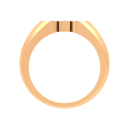 Phoenix Loop Tri Stone Ring - Twelve