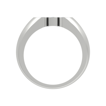 Phoenix Loop Tri Stone Ring - Eight