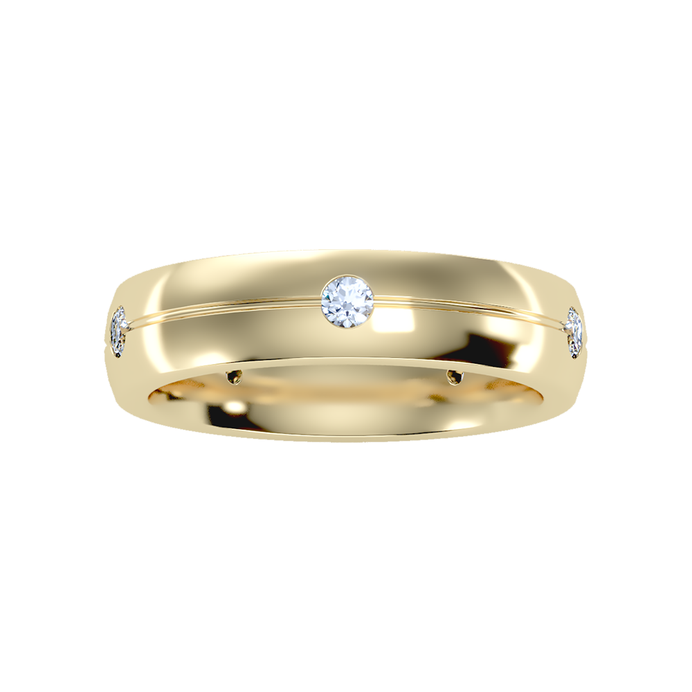 Phoenix Men's Broad Band Ring In 925 Sterling Silver - Ten