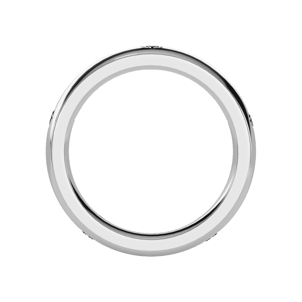 Phoenix Men's Broad Band Ring In 925 Sterling Silver - Two