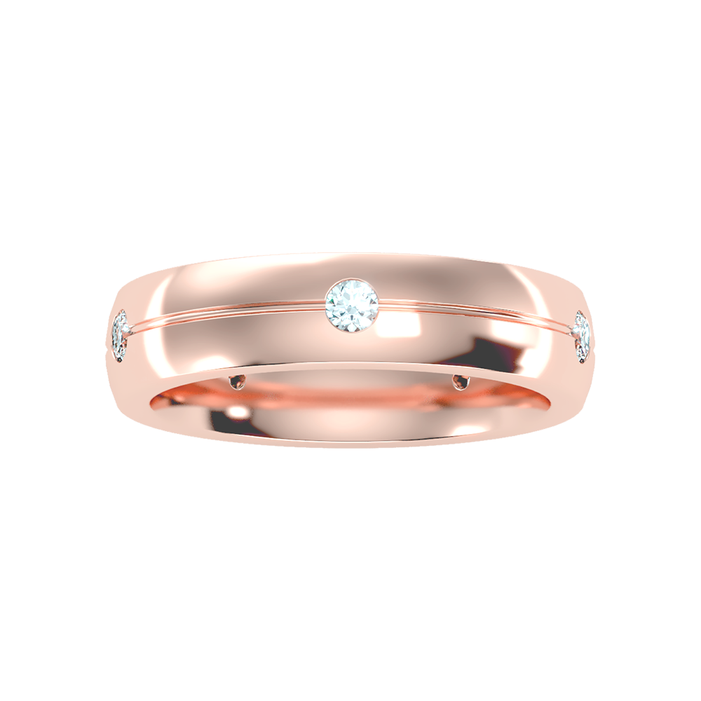 Phoenix Men's Broad Band Ring - Six