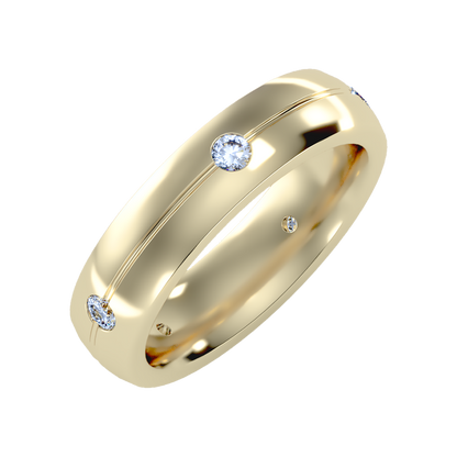 Phoenix Men's Broad Band Ring - Nine
