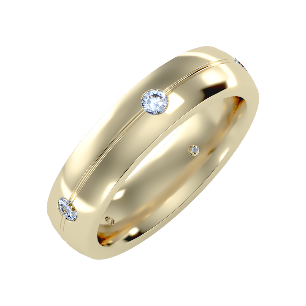 Phoenix Men's Broad Band Ring In 925 Sterling Silver - Nine