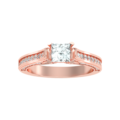 Piquant Solitaire Ring - Three