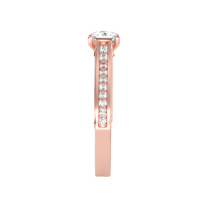 Piquant Solitaire Ring - Four