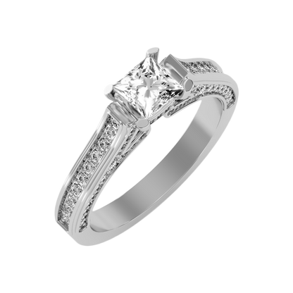Piquant Solitaire Ring - Five