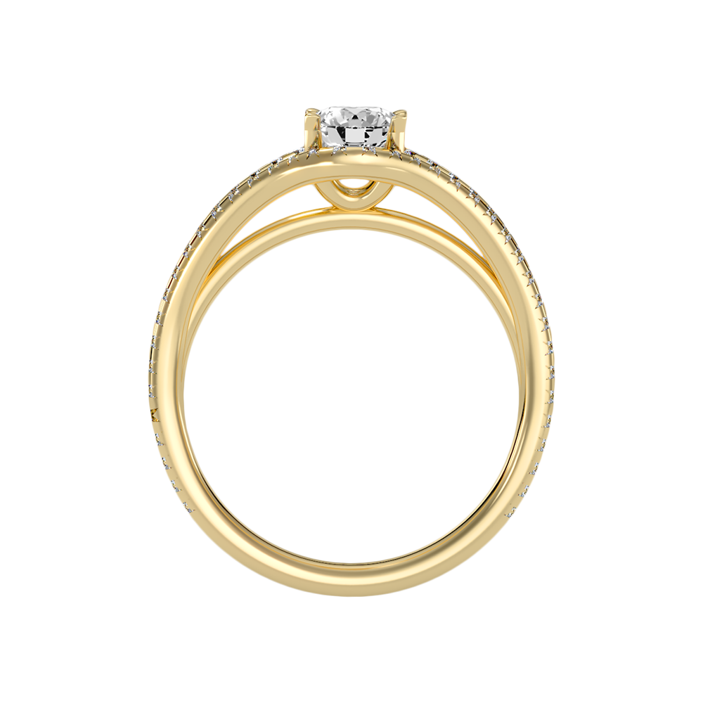Piruli Diamond Ring In 925 Sterling Silver - Twelve