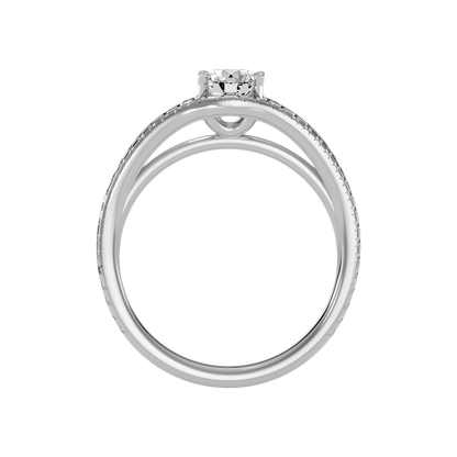 Piruli Diamond Ring In 925 Sterling Silver - Eight
