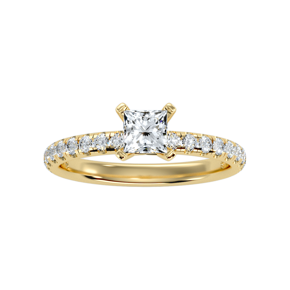Pleasantness Solitaire Ring - Ten