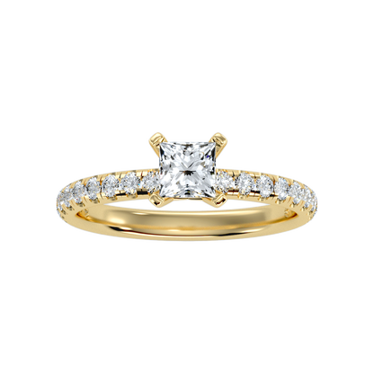 Pleasantness Solitaire Ring - Ten