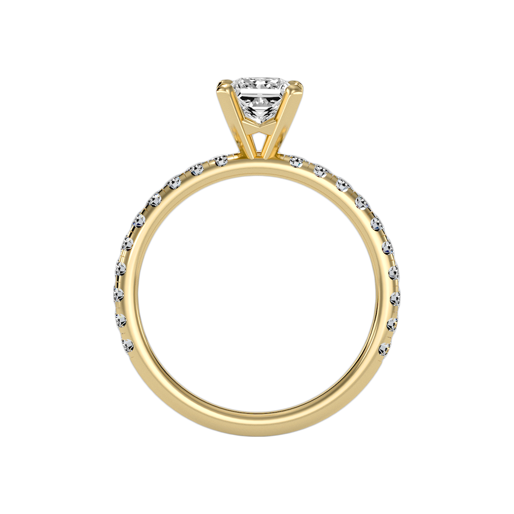 Pleasantness Solitaire Ring In 925 Sterling Silver - Twelve
