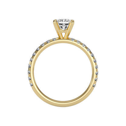 Pleasantness Solitaire Ring In 925 Sterling Silver - Twelve