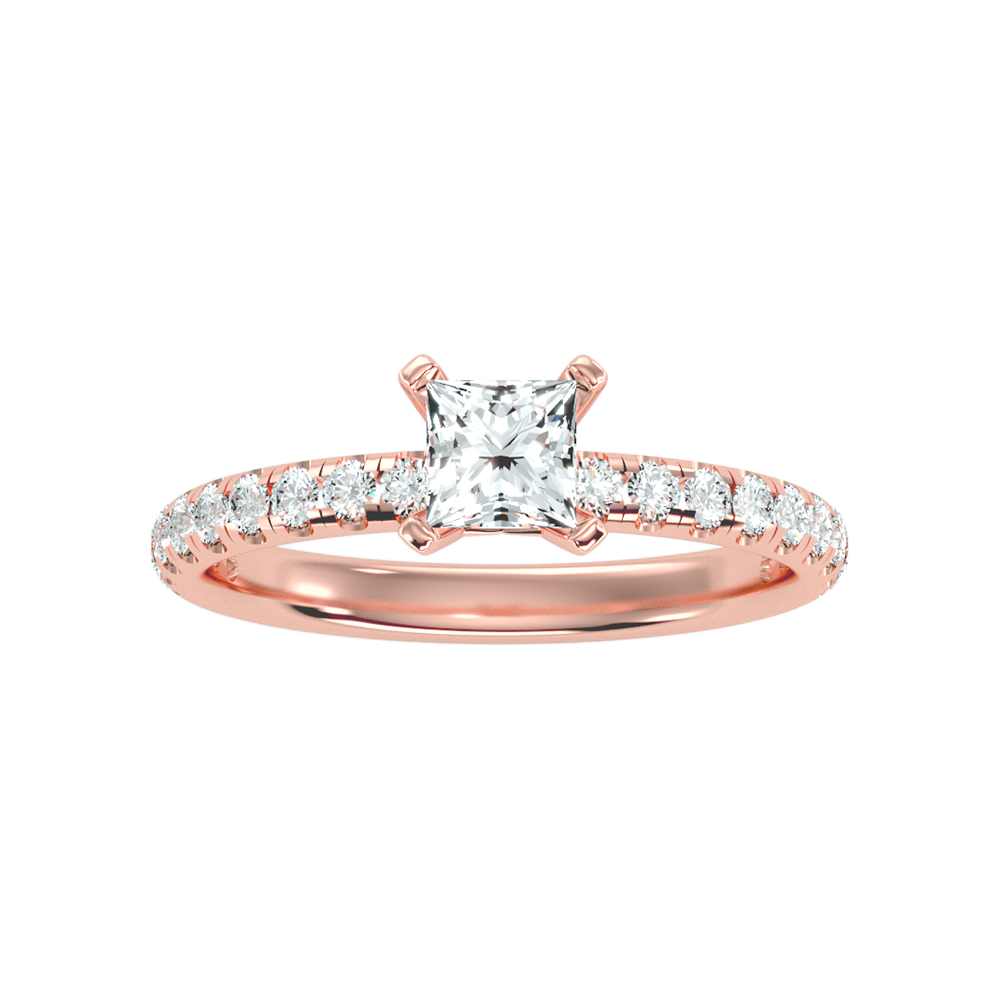 Pleasantness Solitaire Ring - Seven