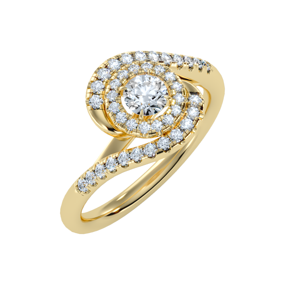 Pleasing Halo Ring - Ten