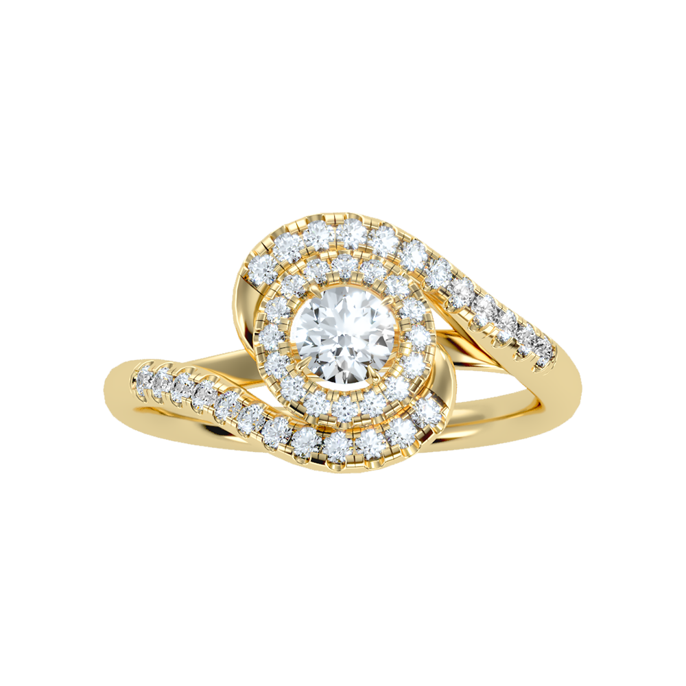 Pleasing Halo Ring - Eleven