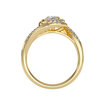 Pleasing Halo Ring - Thirteen