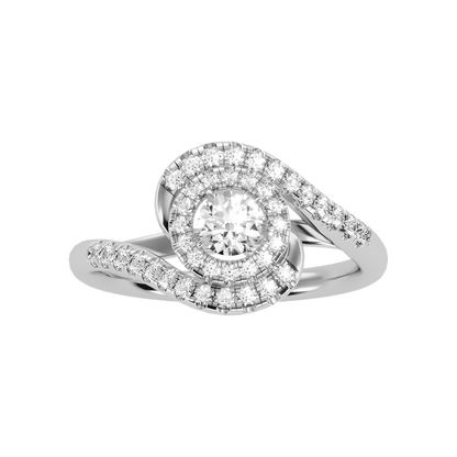 Pleasing Halo Ring - Seven