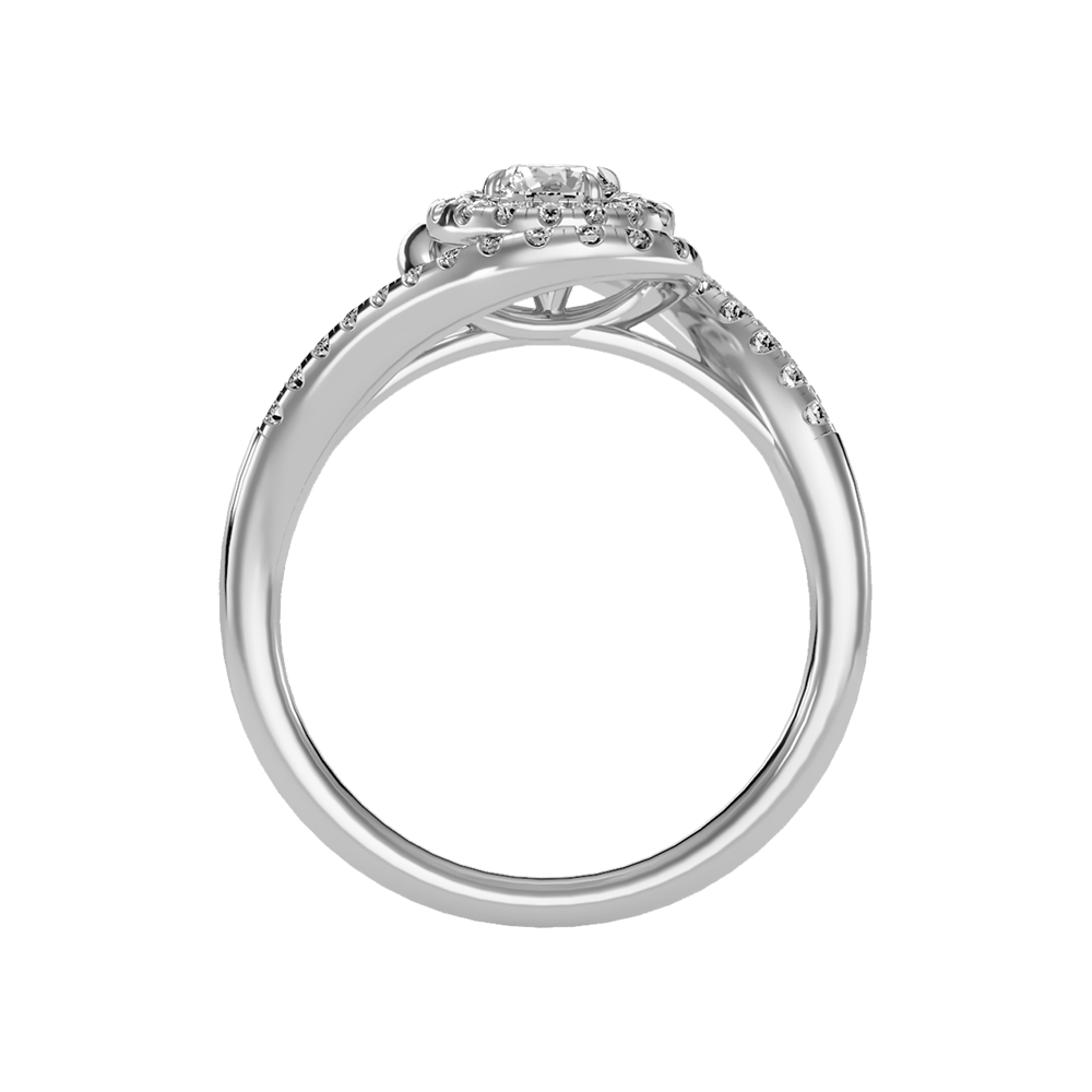 Pleasing Halo Ring - Nine