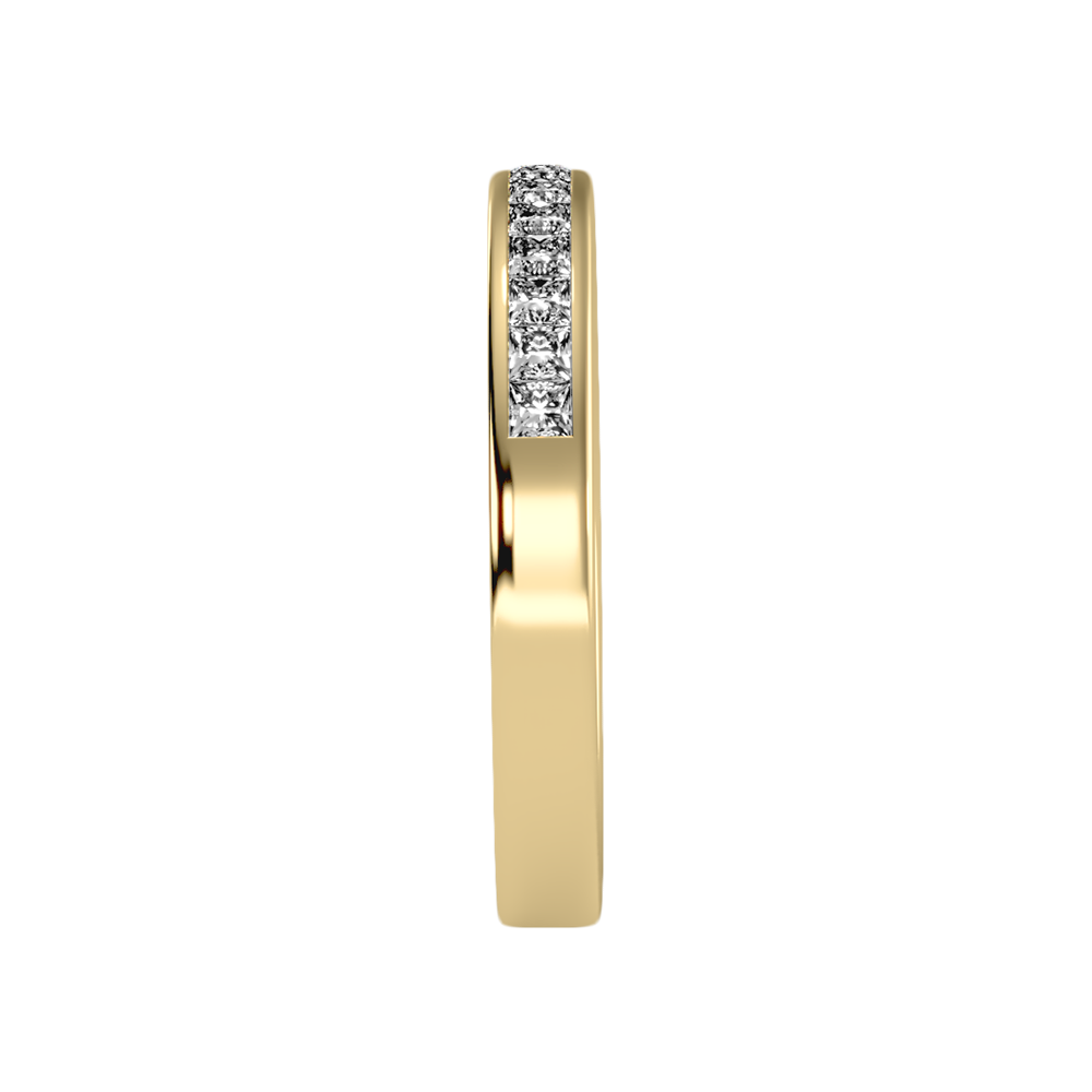 Plentiful Half Eternity Wedding Band - Eleven