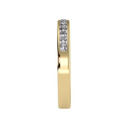 Plentiful Half Eternity Wedding Band - Eleven