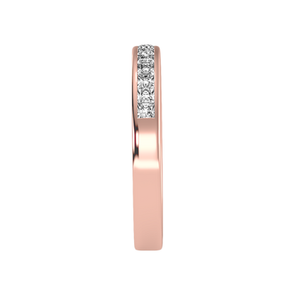 Plentiful Half Eternity Wedding Band In 925 Sterling Silver - Seven