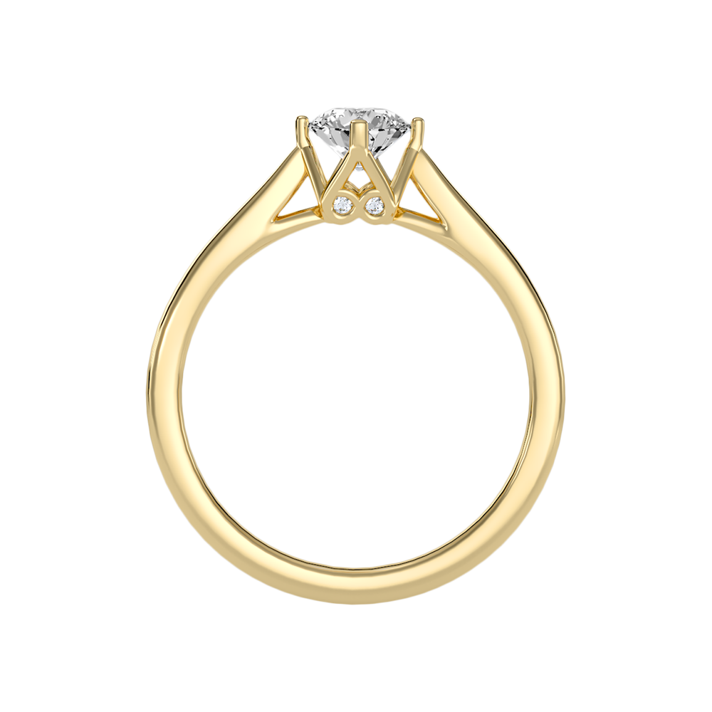 Plethora Solitaire Ring In 925 Sterling Silver - Thirteen
