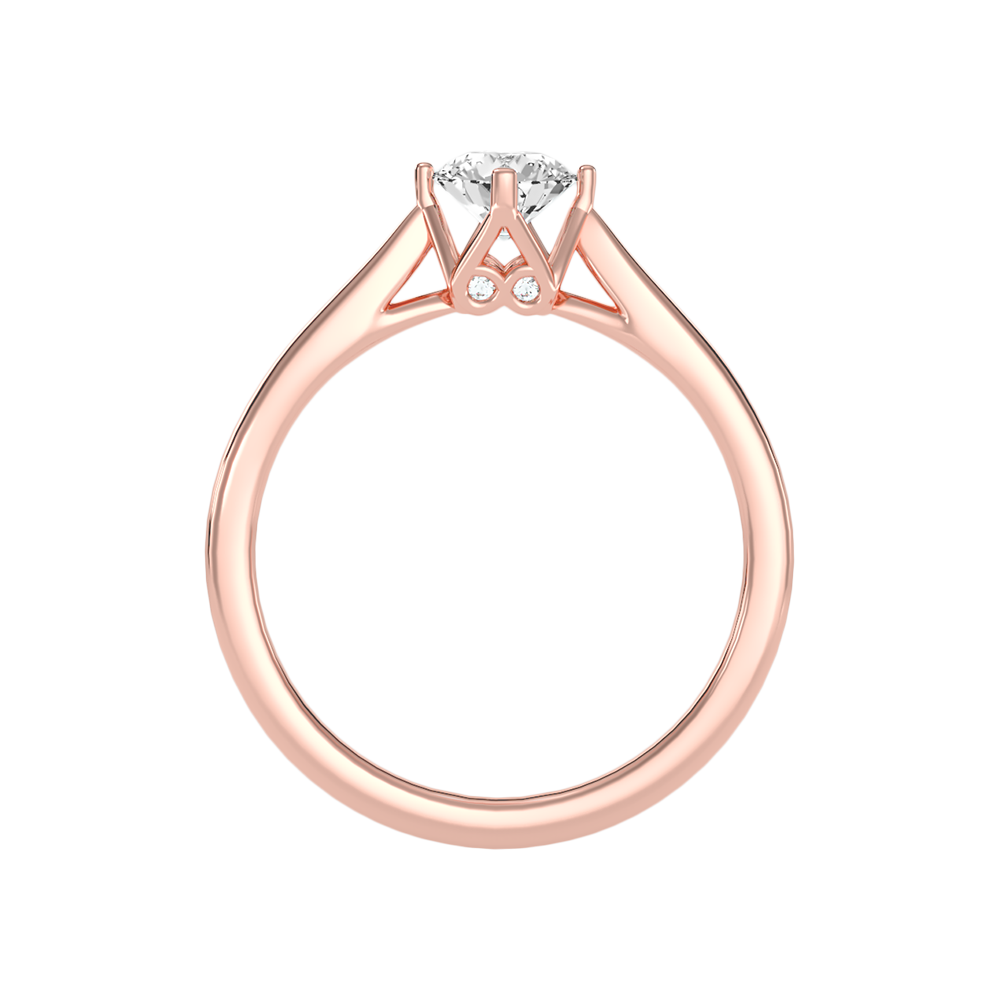 Plethora Solitaire Ring In 925 Sterling Silver - Seven