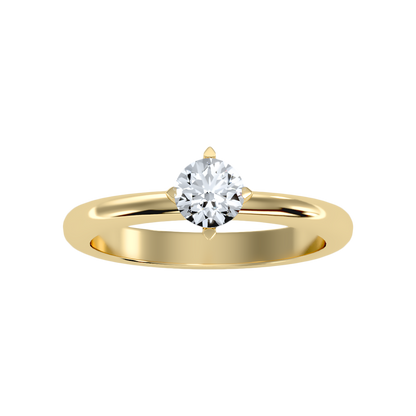 Pleuvoir Classic Solitaire Ring - Ten