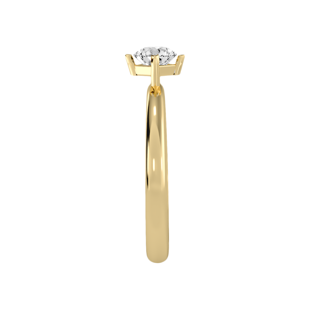 Pleuvoir Classic Solitaire Ring - Eleven