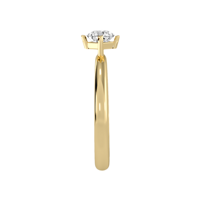 Pleuvoir Classic Solitaire Ring - Eleven