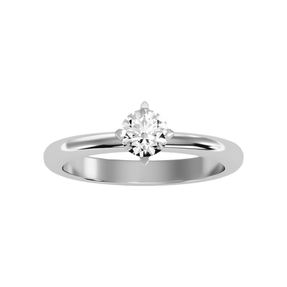 Pleuvoir Classic Solitaire Ring - Three