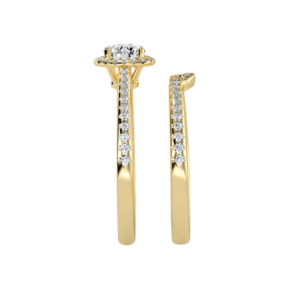 Pluvio Bridal Ring Set - Eleven