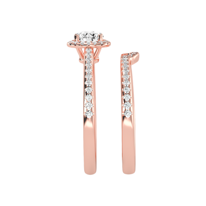 Pluvio Bridal Ring Set - Seven