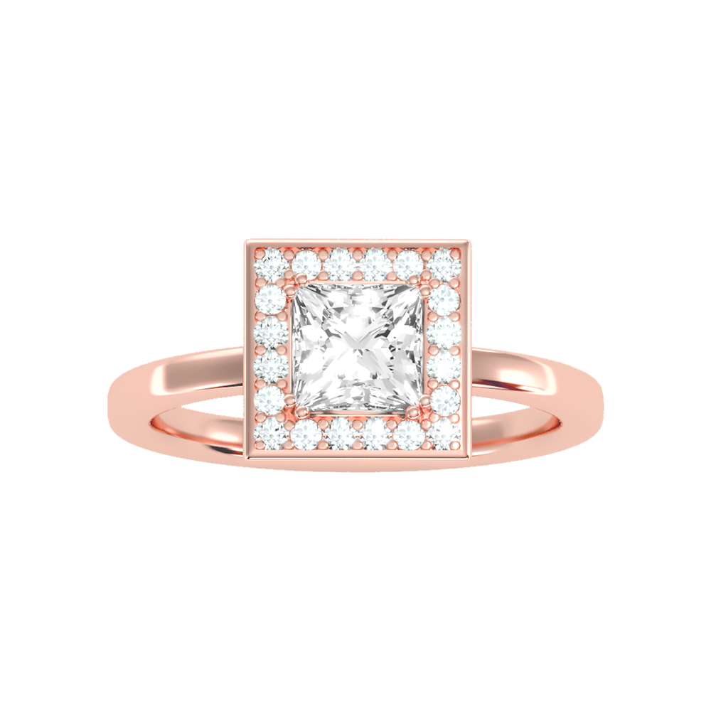 Polished Solitaire Ring In 925 Sterling Silver - Two