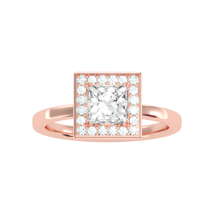 Polished Solitaire Ring In 925 Sterling Silver - Two