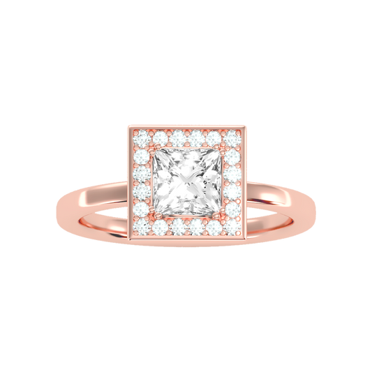 Polished Solitaire Ring - Two