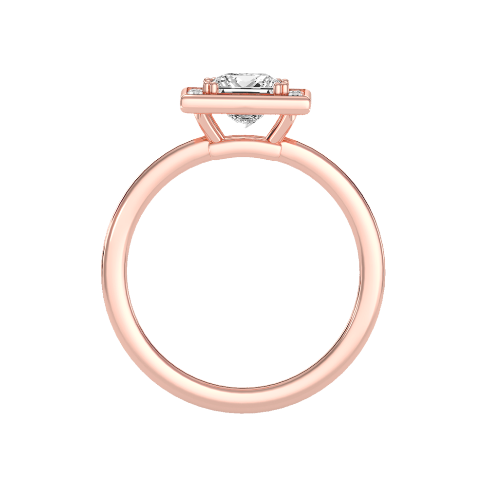 Polished Solitaire Ring In 925 Sterling Silver - Four