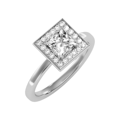 Polished Solitaire Ring In 925 Sterling Silver - Five