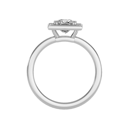Polished Solitaire Ring - Eight