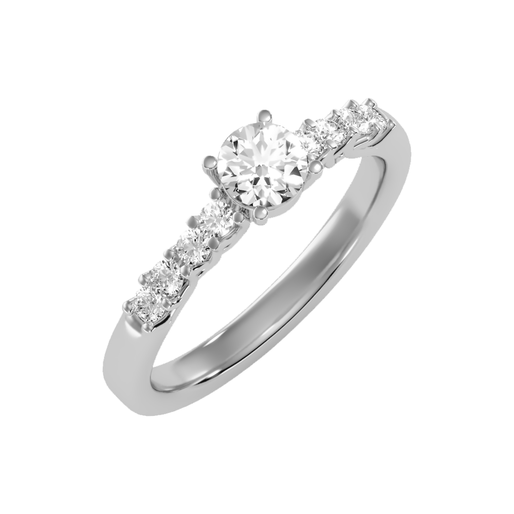 Pompous Solitaire Ring - Two
