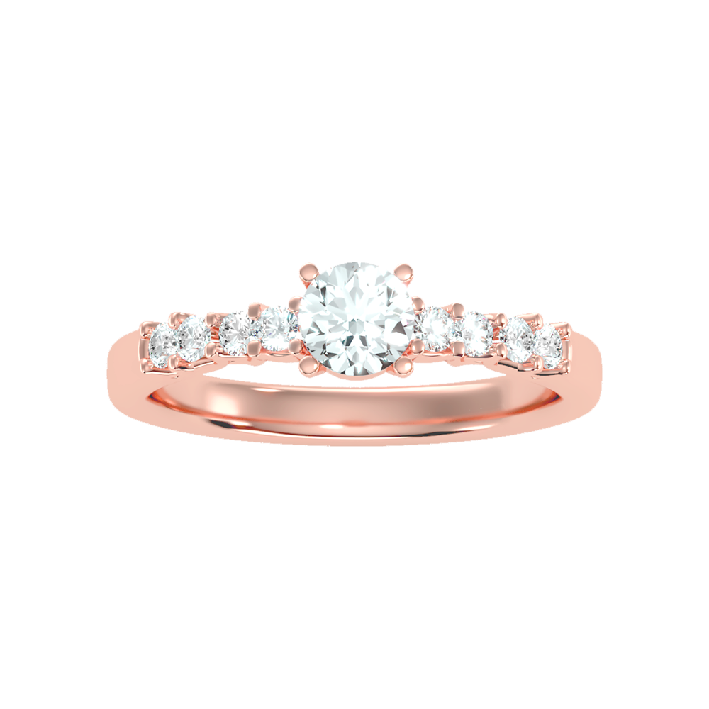 Pompous Solitaire Ring - Eight