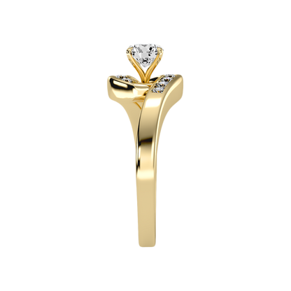 Preciosa Halo Ring In 925 Sterling Silver - Eleven